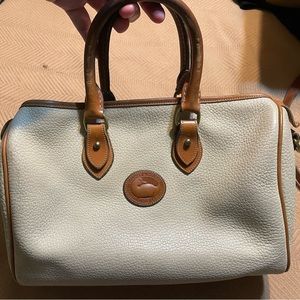 Dooney vintage leather satchel